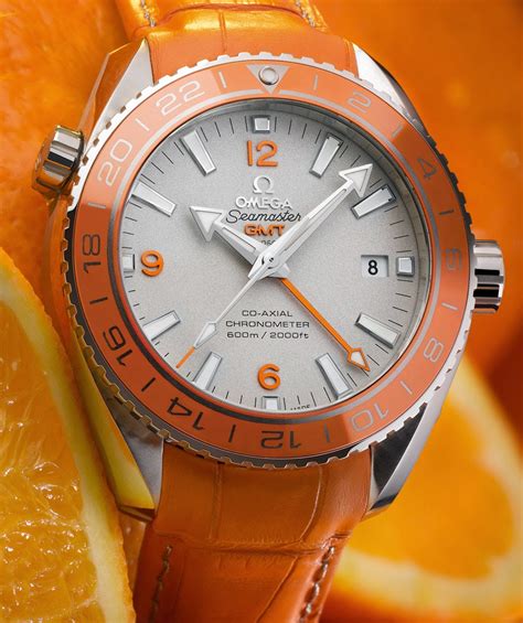 montre omega seamaster planet ocean orange|omega planet ocean watches.